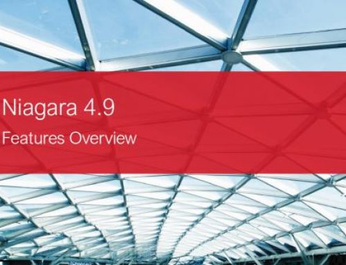 Niagara 4.9 Features Overview